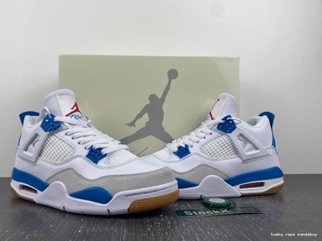 Rep Husky Retro Jordan 4 DR5415-104 SB 0711